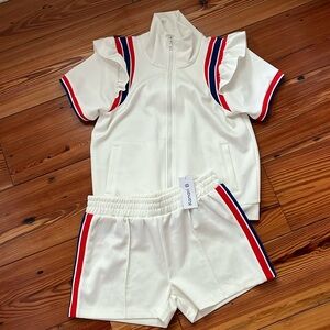 USA patriotic short set, Ladies Large